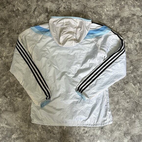 Authentic 2014 Adidas Argentina AFA Rain Jacket Medium World Cup Era Messi Era - Picture 2 of 6